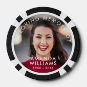 Add Photo Memorial Pokerchips (Rückseite)