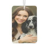 Add Poddle Photo Personalize Customize Autolufterfrischer (Rückseite)