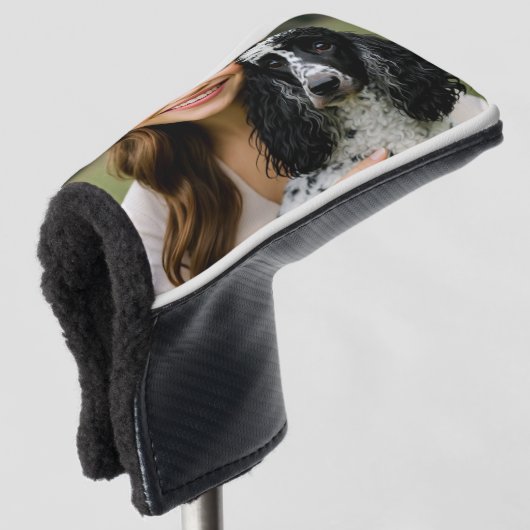 Add Poddle Photo Personalize Customize Golf Headcover (3/4 Vorderseite)