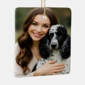 Add Poddle Photo Personalize Customize Keramikornament (Rechts)