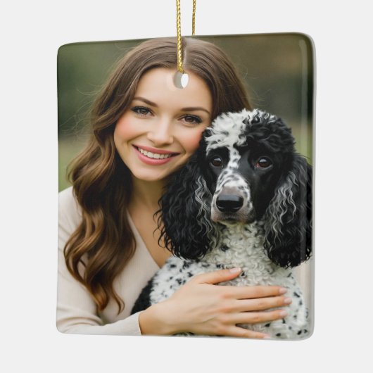 Add Poddle Photo Personalize Customize Keramikornament (Links)