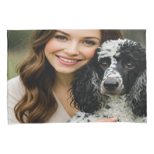 Add Poddle Photo Personalize Customize Kissenbezug (Vorderseite-Rechts)