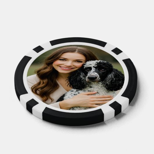 Add Poddle Photo Personalize Customize Pokerchips (Einzeln)