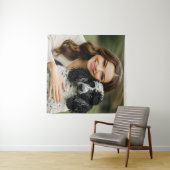 Add Poddle Photo Personalize Customize Wandteppich (Beispiel (Horizontal))