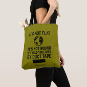 Add Text/Name Funny Tote Bag – Held by Duct Tape Tasche (Von Nahem)