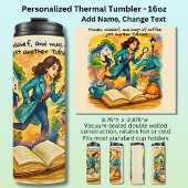 Add Text Name, Murder Mischief Coffee Thermosbecher