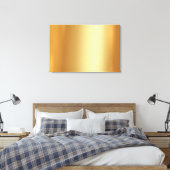 Add Upload Your Photo on Elegant Gold Background Leinwanddruck (Insitu (Schlafzimmer))
