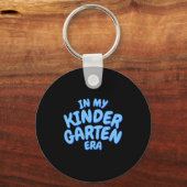 Add Word In My Kindergarten Era Blue Toddler T Shi Schlüsselanhänger (Vorderseite)