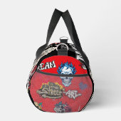 Add you name streetart illustrations Spooky black Duffle Bag (Rechts)