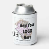 Add your Company Business LOGO Can cooler Dosenkühler (Kanne Vorderseite)