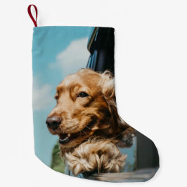 Add Your Custom Photo Dog Pets  Kleiner Weihnachtsstrumpf