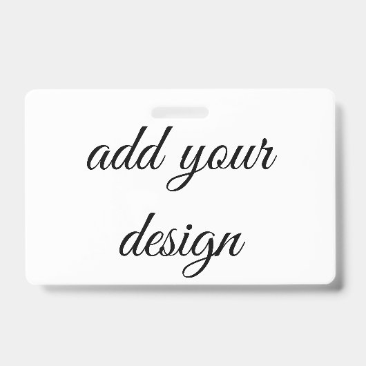 Add Your Design Ausweis (Vorderseite)