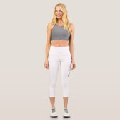 Add Your Design Capri Leggings (Vorderseite)