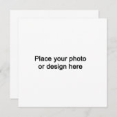 Add Your Design Einladung (Vorne/Hinten)