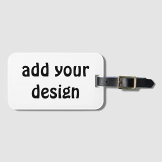 Add Your Design Gepäckanhänger