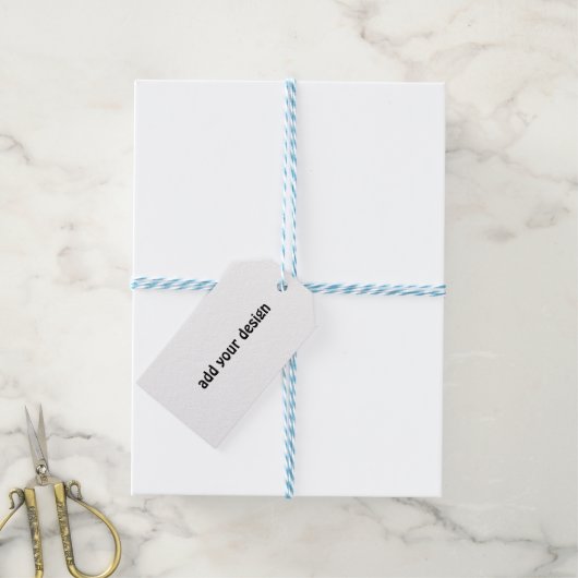 Add Your Design Geschenkanhänger (Mit Garn)