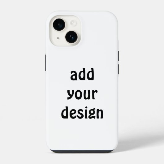 Add Your Design iPhone Hülle (Rückseite)