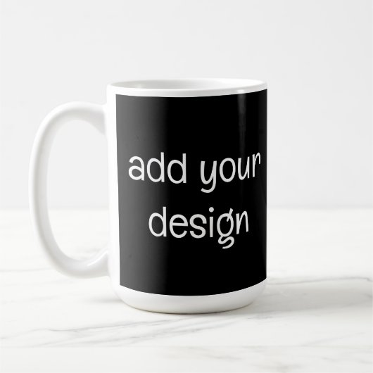 Add Your Design Kaffeetasse (Links)