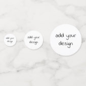 Add Your Design Konfetti (Rückseiten)