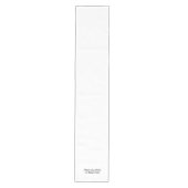 Add Your Design Mittelgroßer Tischläufer (Vorderseite)