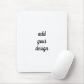 Add Your Design Mousepad (Mit Mouse)
