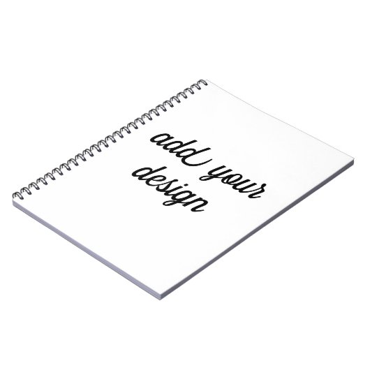 Add Your Design Notizblock (Linke Seite)