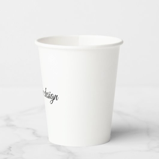 Add Your Design Pappbecher (Links)