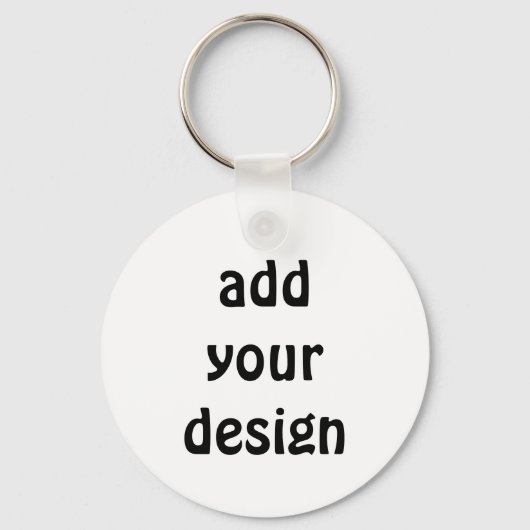 Add Your Design Schlüsselanhänger (Vorderseite)
