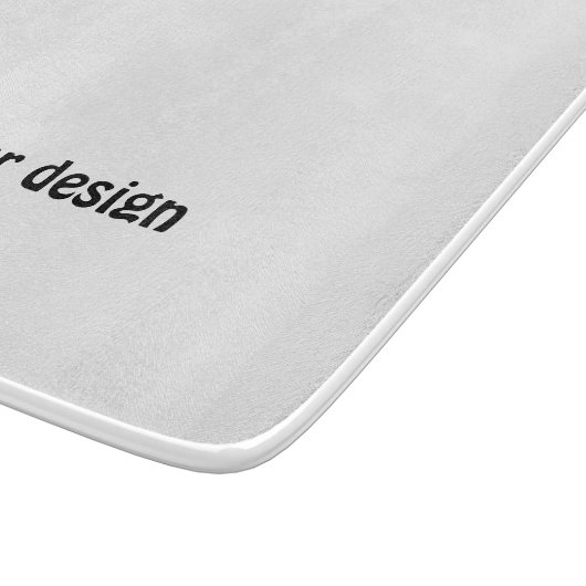 Add Your Design Schneidebrett (Ecke)