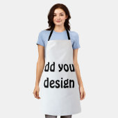 Add Your Design Schürze (Getragen)