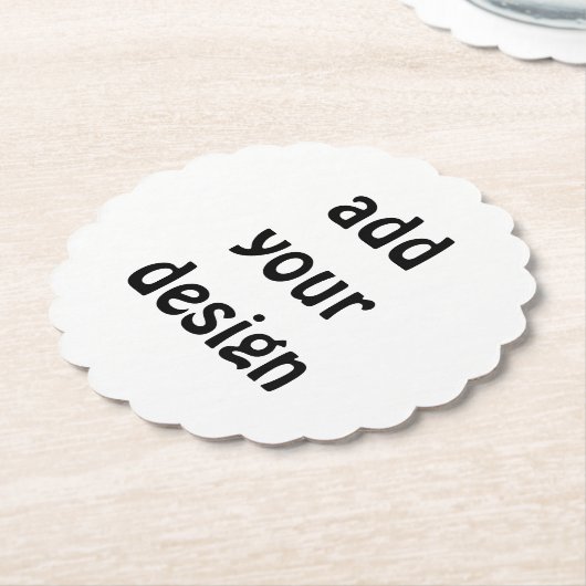 Add Your Design Untersetzer (angewinkelt)
