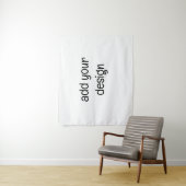 Add Your Design Wandteppich (Beispiel)