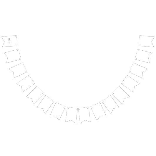 Add Your Design Wimpelkette (Alle)