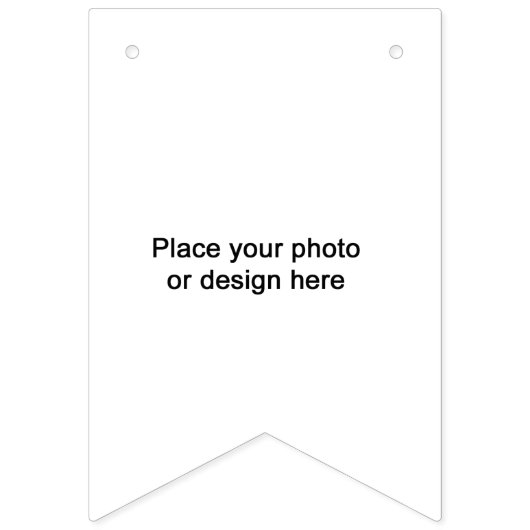 Add Your Design Wimpelkette (Erste Fahne)