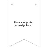 Add Your Design Wimpelkette (Erste Fahne)