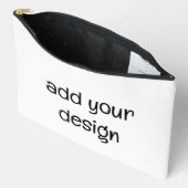 Add Your Design Zubehörtasche (Offen)