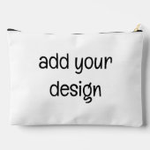 Add Your Design Zubehörtasche (Rückseite)