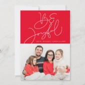 ADD YOUR FOTO Be Joyful | (Vorderseite)