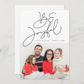 ADD YOUR FOTO Be Joyful | (Vorne/Hinten)