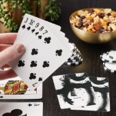 Add Your Initials Onyx Gesture Spielkarten (In Situ)