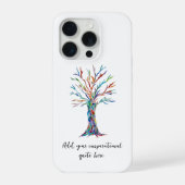 Add Your Inspirational Quote  iPhone Hülle (Rückseite)