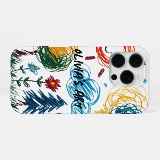 Add your Kid's Artwork to this iPhone Hülle (Rückseite (Horizontal))