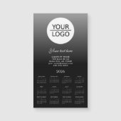 Add your Logo 2026 Calendar Company Werbeaktion Gr Magnetkarte (Vorderseite)