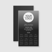 Add your Logo 2026 Calendar Company Werbeaktion Gr Magnetkarte (Vorne/Hinten)