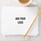 ADD YOUR LOGO ADRESSAUFKLEBER (Insitu)