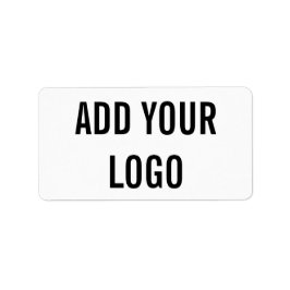 ADD YOUR LOGO ADRESSAUFKLEBER