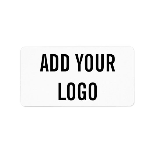 ADD YOUR LOGO ADRESSAUFKLEBER (Vorne)