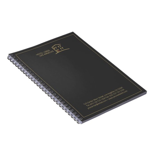 Add Your Logo Business Notebook Notizblock (Rechte Seite)