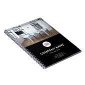 Add your Logo Custom Text Promotion Photo Notizblock (Rechte Seite)