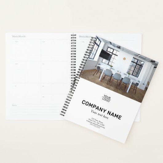 Add your Logo Custom Text Promotion Photo Planer (Anzeige)